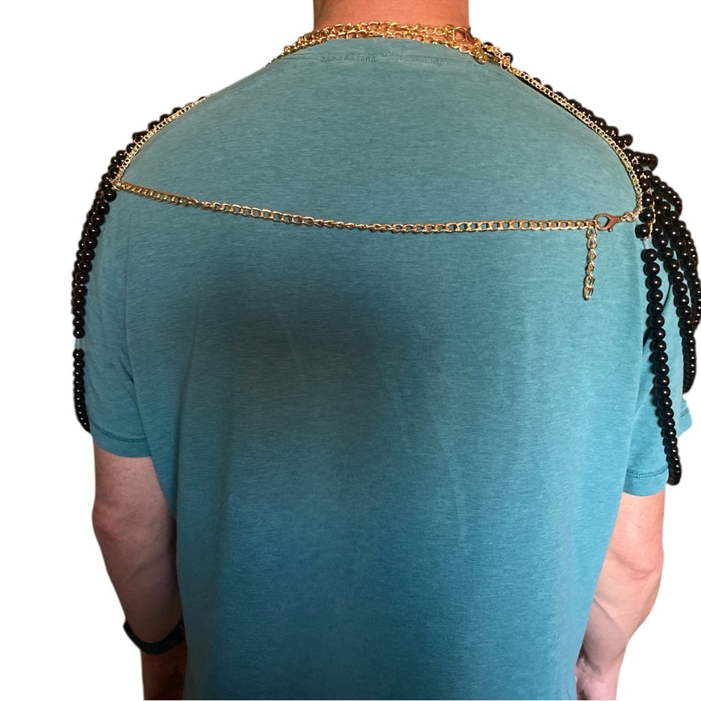 New- Pearl Bustier- Body Jewelry- Shawl - Last One! - Picture 7 of 8